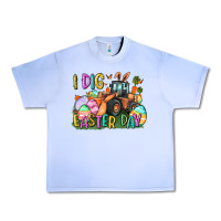 Grape Ice I dig Easter Day Urban Heavy Tee - CowGirlArtShop
