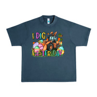 Midnight Navy I dig Easter Day Urban Heavy Tee - CowGirlArtShop