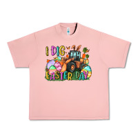 Salmon I dig Easter Day Urban Heavy Tee - CowGirlArtShop