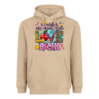 Mushroom in october we wear pink love pink Heavyweight Hoodie - AdoDesignShop