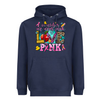 Navy in october we wear pink love pink Heavyweight Hoodie - AdoDesignShop