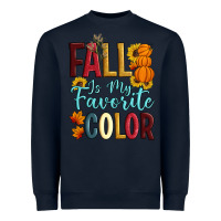 Navy Fall Is My Favorite Color Heavyweight Sweatshirt - Artiststas
