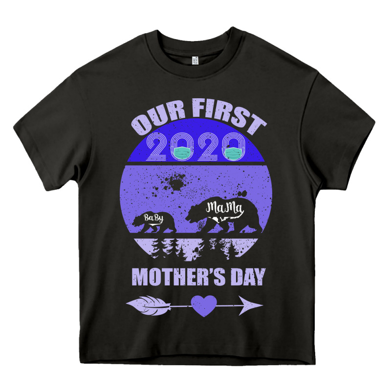 Our First Baby Mama Mother S Day Heavy Core Tee by Bettercallsaul | Teevron