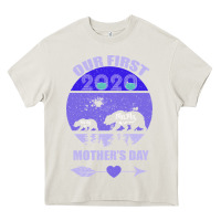 Cream Our First Baby Mama Mother s Day Heavy Core Tee - Bettercallsaul