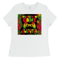 White i paused my game Ladies Tee - TumblerDesignByShophia