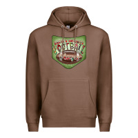 Chestnut Christmas Pocket Premium Hoodie - CowhideDigitalArt
