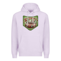 Lilac Christmas Pocket Premium Hoodie - CowhideDigitalArt