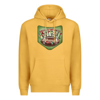 Mustard Christmas Pocket Premium Hoodie - CowhideDigitalArt