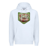 White Christmas Pocket Premium Hoodie - CowhideDigitalArt