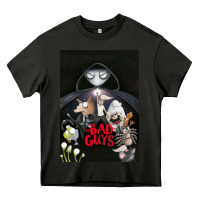 Asphalt Graphic Movies  badguys film Mens Funny Heavy Core Tee - longCreatives