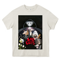Cream Graphic Movies  badguys film Mens Funny Heavy Core Tee - longCreatives