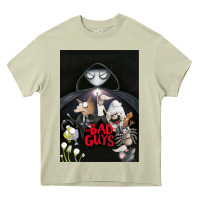 Mossy Graphic Movies  badguys film Mens Funny Heavy Core Tee - longCreatives