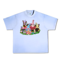 Grape Ice Easter gnomies truck  Easter Day Urban Heavy Tee - CowGirlArtShop