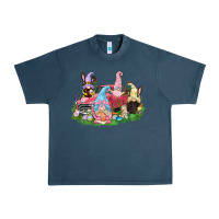 Midnight Navy Easter gnomies truck  Easter Day Urban Heavy Tee - CowGirlArtShop