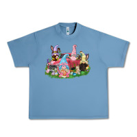 Pebble Blue Easter gnomies truck  Easter Day Urban Heavy Tee - CowGirlArtShop
