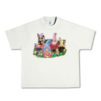 Pistachio Easter gnomies truck  Easter Day Urban Heavy Tee - CowGirlArtShop