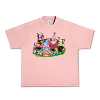Salmon Easter gnomies truck  Easter Day Urban Heavy Tee - CowGirlArtShop
