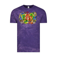 Cloud Purple Autism accept understand love Vintage Tee - CowGirlArtShop