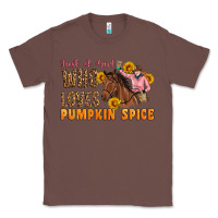 Chestnut Just A Girl Who Loves Pumpkin Spice Cowgirl Classic Tee - Artiststas