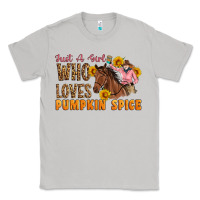 Moon Dust Just A Girl Who Loves Pumpkin Spice Cowgirl Classic Tee - Artiststas