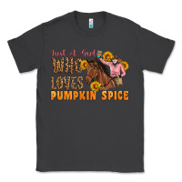 Smoke Just A Girl Who Loves Pumpkin Spice Cowgirl Classic Tee - Artiststas