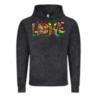 Mardi Gras Love Vintage Hoodie | Teevron