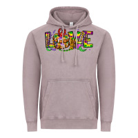 Vintage Zinc mardi gras love Vintage Hoodie - OliviaCreatesArt