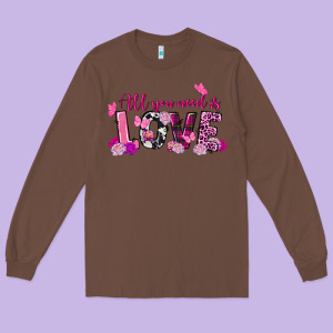 All You Need Is Love Valentine's Day Long Sleeve Tee Designed By Fadigitalartstudio