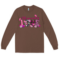 Chestnut All you need is love Valentine's Day Long Sleeve Tee - FaDigitalArtStudio