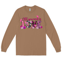 Toasted Coconut All you need is love Valentine's Day Long Sleeve Tee - FaDigitalArtStudio