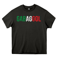 Asphalt Gabagool New Jersey Italian Flag Food Sicilian Cap Heavy Core Tee - longCreatives
