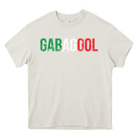 Cream Gabagool New Jersey Italian Flag Food Sicilian Cap Heavy Core Tee - longCreatives