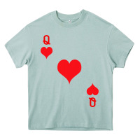 Arona Queen Of Hearts  Playing Card   Halloween Costume Heavy Core Tee - longCreatives
