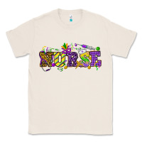 Natural Mardi Gras Day nurse Classic Tee - HowdyJamesFarm