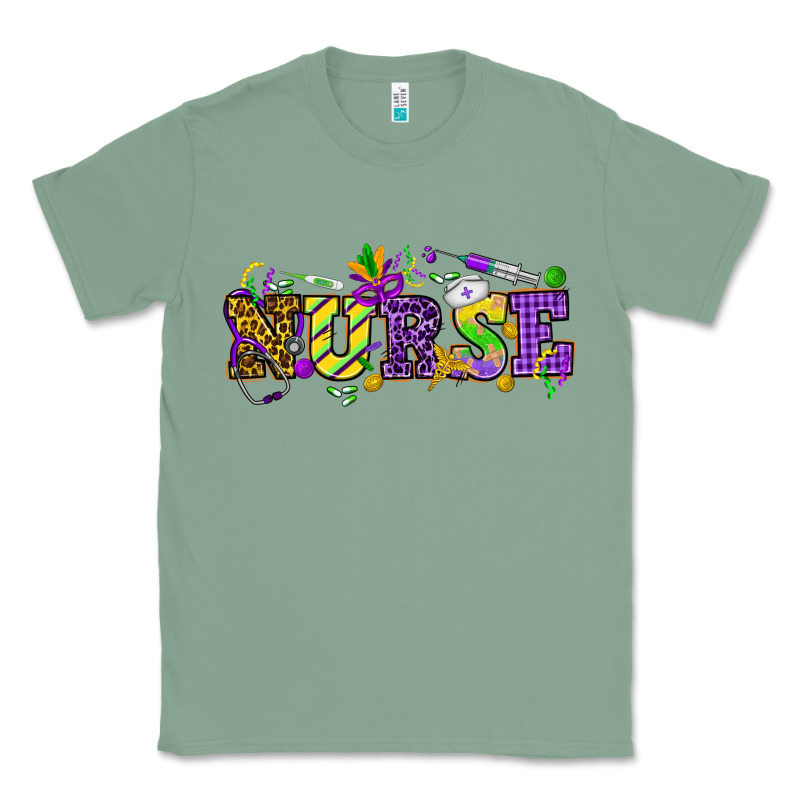 Mardi Gras Day Nurse Classic Tee by HowdyJamesFarm | Teevron