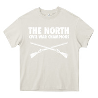 Cream History - American Civil War North Union Heavy Core Tee - longCreatives
