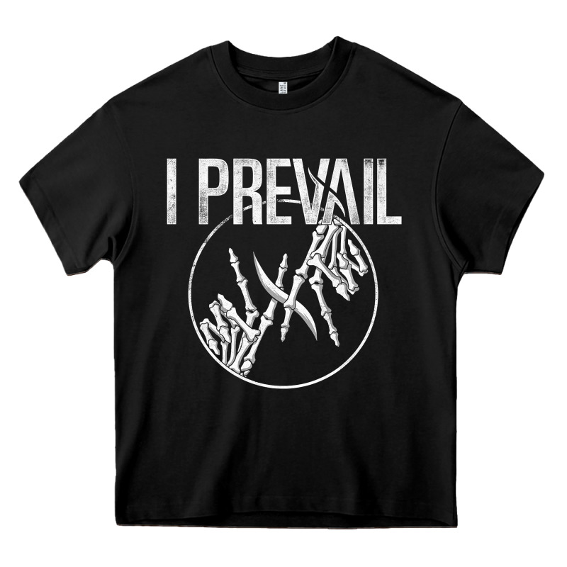 I Prevail  Skeleton Hands  Official Merchandise Premium Heavy Core Tee by longCreatives | Teevron