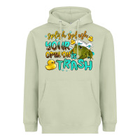 Matcha splish splash your opinion is trash Heavyweight Hoodie - AdoDesignShop