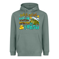 Sage splish splash your opinion is trash Heavyweight Hoodie - AdoDesignShop