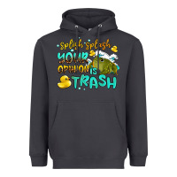 Smoke splish splash your opinion is trash Heavyweight Hoodie - AdoDesignShop