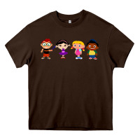 Chocolate Brown Little Einsteins Heavy Core Tee - longCreatives