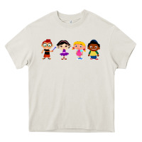 Cream Little Einsteins Heavy Core Tee - longCreatives
