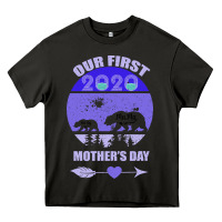 Asphalt Our First Baby Mama Mother s Day Heavy Core Tee - Bettercallsaul