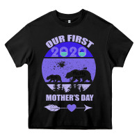 Black Our First Baby Mama Mother s Day Heavy Core Tee - Bettercallsaul