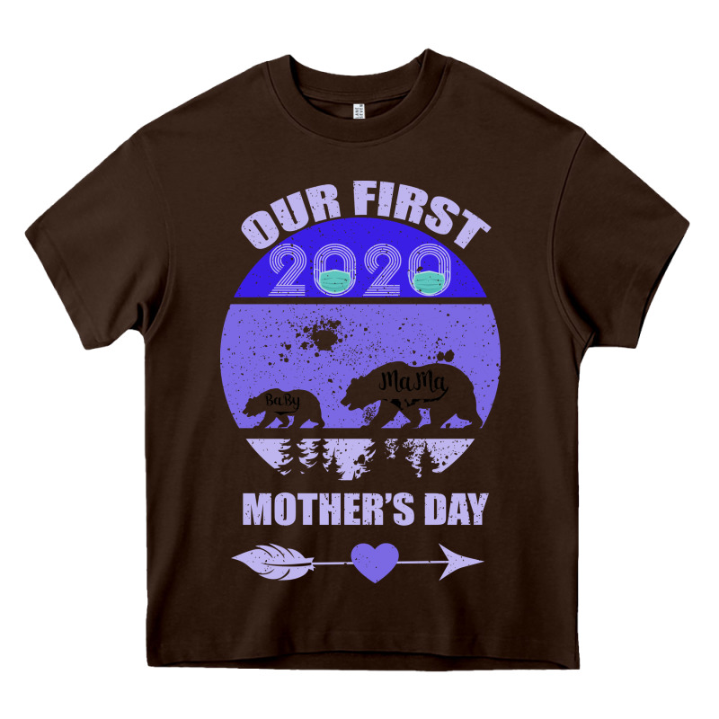 Our First Baby Mama Mother S Day Heavy Core Tee by Bettercallsaul | Teevron