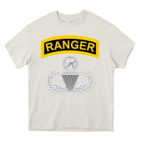 Cream Ranger and Airborne Master Heavy Core Tee - longCreatives