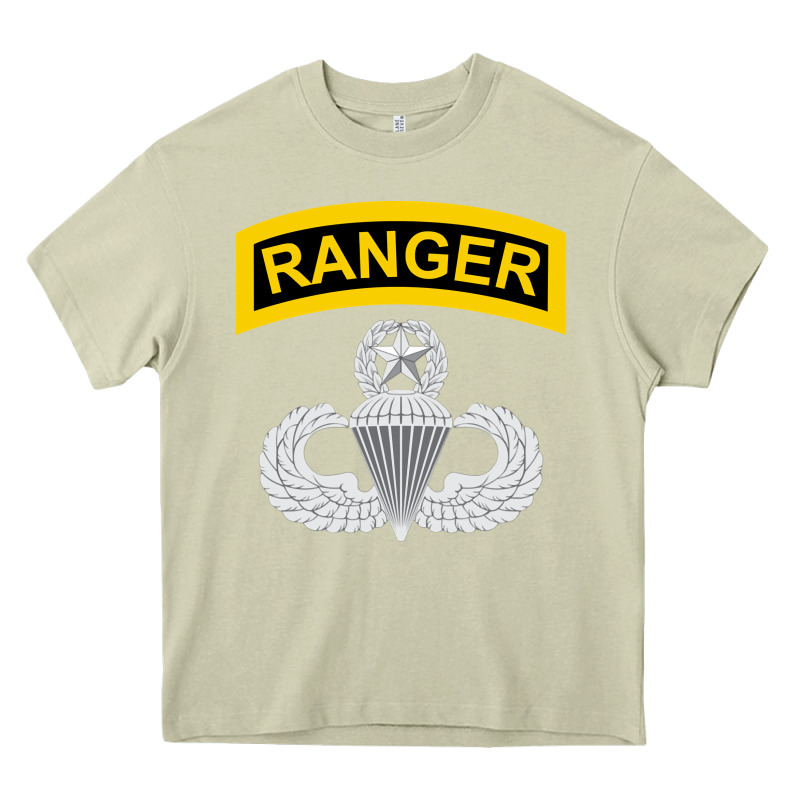 Ranger And Airborne Master Heavy Core Tee by longCreatives | Teevron