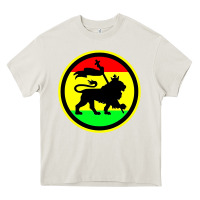 Cream Rasta Lion Heavy Core Tee - longCreatives