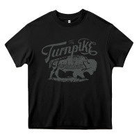 Black Turnpike Copy Heavy Core Tee - longCreatives