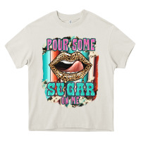 Cream Pour Some Sugar On Me Heavy Core Tee - JahusDesignShop